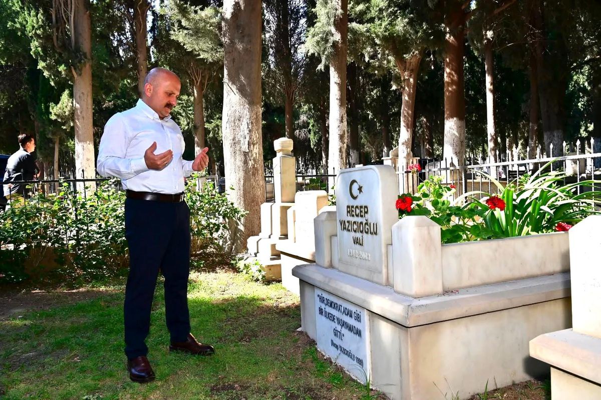 Vali Varol, 'Süper Vali' Recep Yazıcıoğlu'nu unutmadı