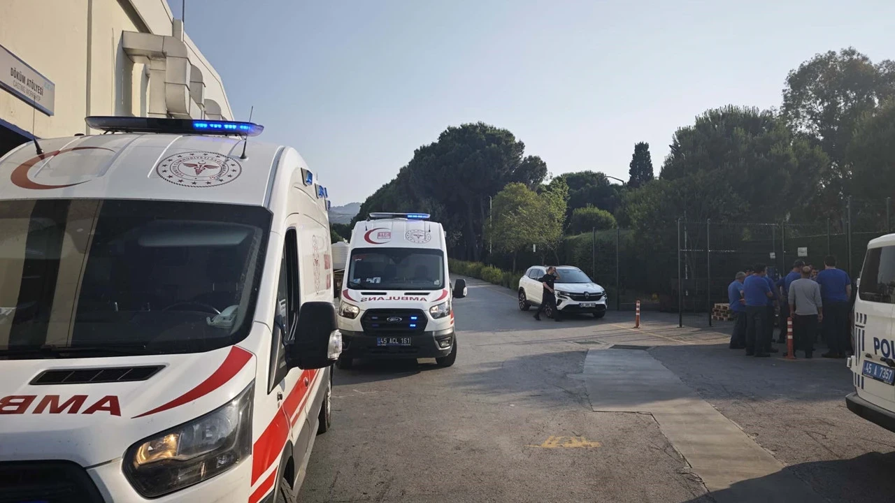 Manisa OSB'de feci kaza: Fabrikada çığlık sesleri yankılandı