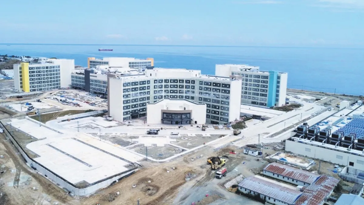 Trabzon'da Şehir Hastanesi kasımda açılıyor