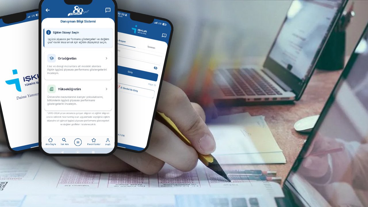 DABİS artık İŞKUR Mobil'de! Öğrenciler ve veliler tercihlerini iş gücü piyasası verileriyle destekleyecek