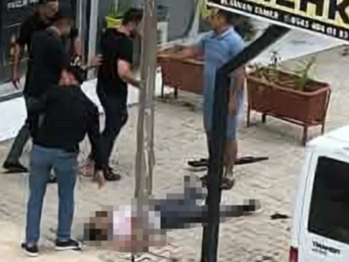 Osmaniye'de 1 kişinin öldüğü silahlı kavga anları kamerada