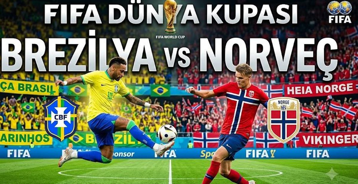 Brezilya Norveç kaç kaç, Dünya Kupası Brezilya Norveç maçı bitti mi? Brezilya Norveç ÖZET - GOLLER nereden izlenir?