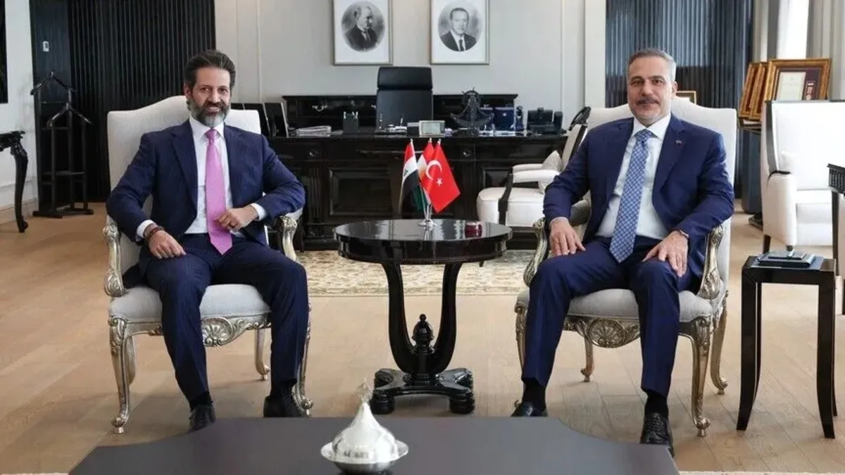 Bakan Fidan, IKBY Başbakan Yardımcısı Talabani ile görüştü