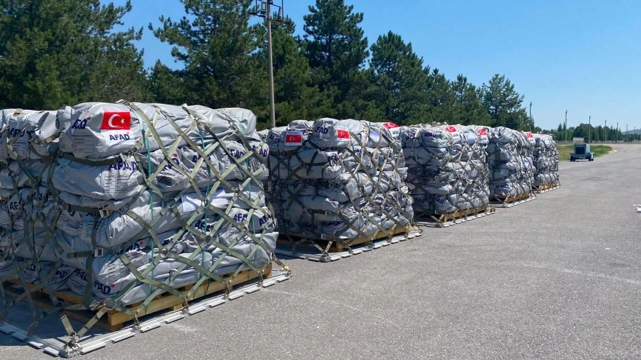 Türkiye'den Venezuela'ya yardım eli: 30 ton insani malzeme desteği