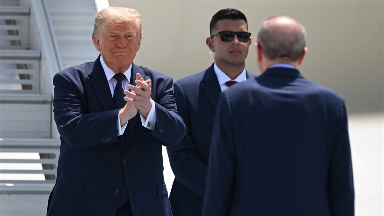 Donald Trump'ın Türkiye yolculuğunda 'Amerikan usulü' menü