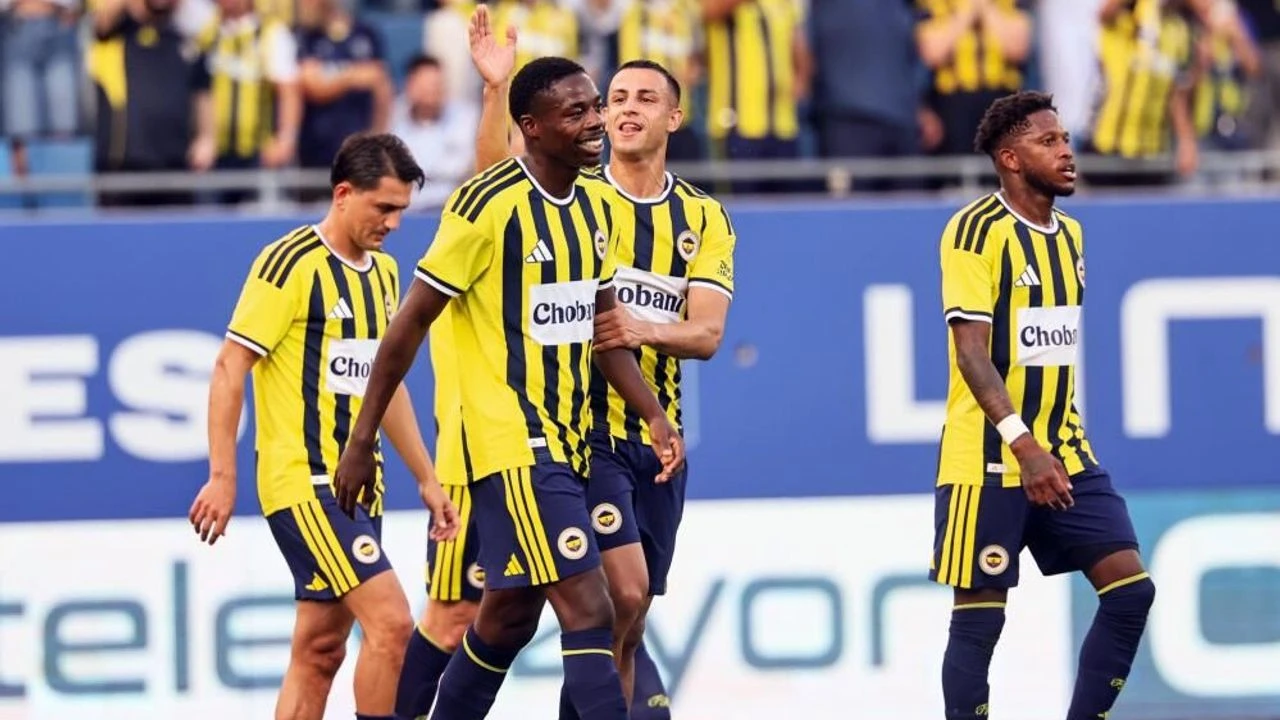 Fenerbahçe hazırlık maçında Pogon Szczecin'e fark attı: 4-0