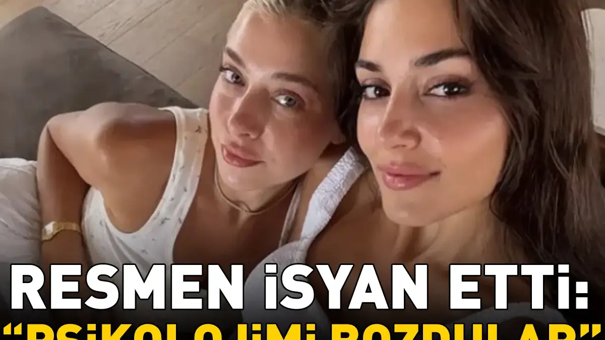 Hande Erçel'in ablası Gamze Erçel isyan etti: 'Psikolojimi bozdular'