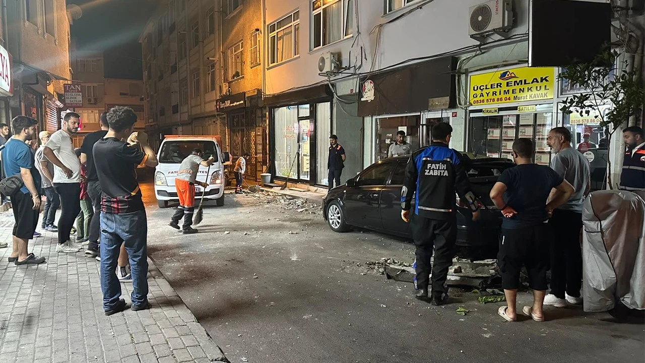 Faciaya ramak kaldı! İki kişi son anda kurtuldu