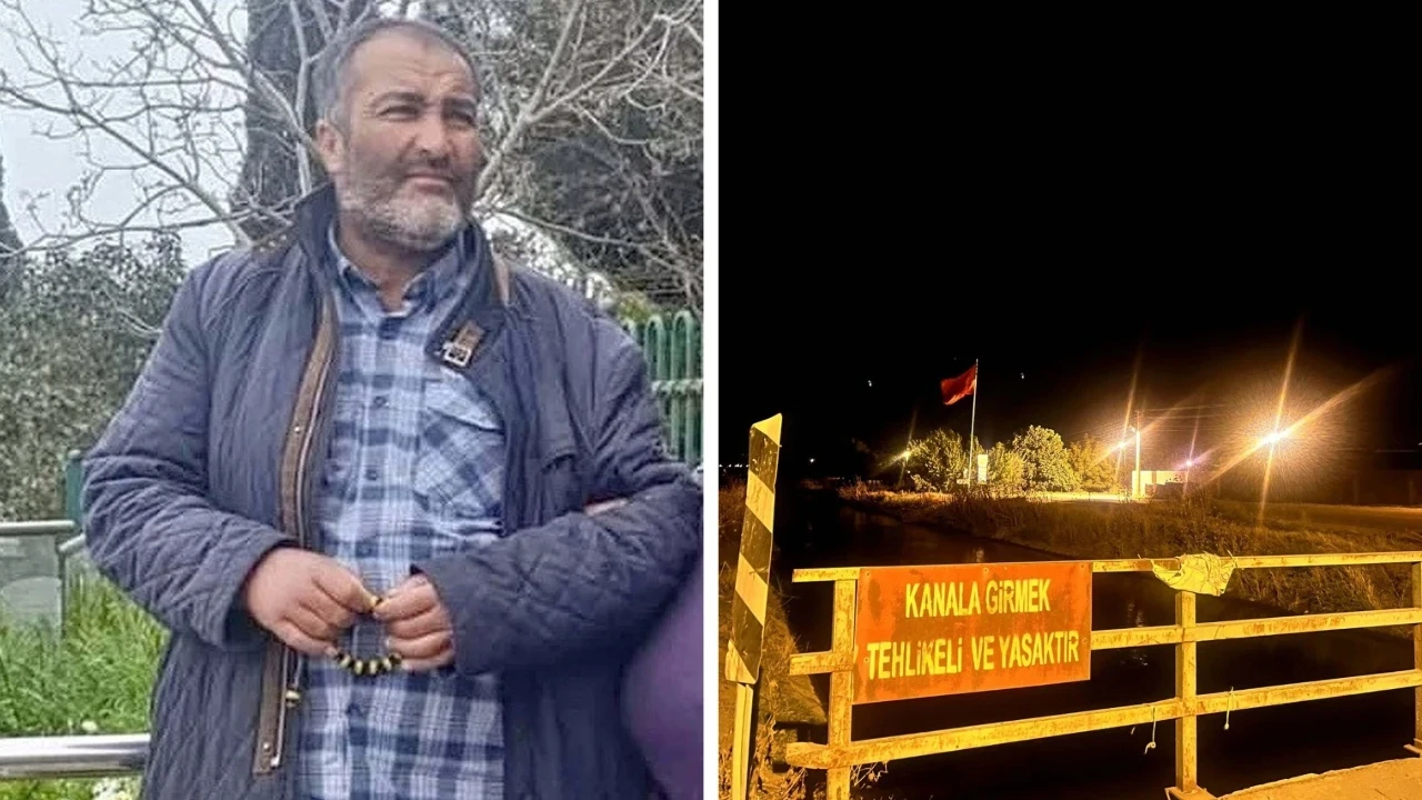 Sulama kanalına uçan motosikletin sürücüsü hayatını kaybetti