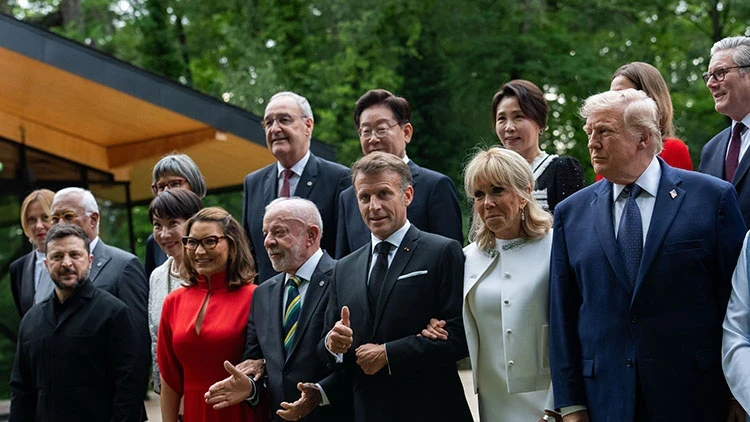 G7 Zirvesi'nde gaf üstüne gaf! Diplomasinin perde arkası mikrofonlara yansıdı: Dünya liderleri neler konuştu?