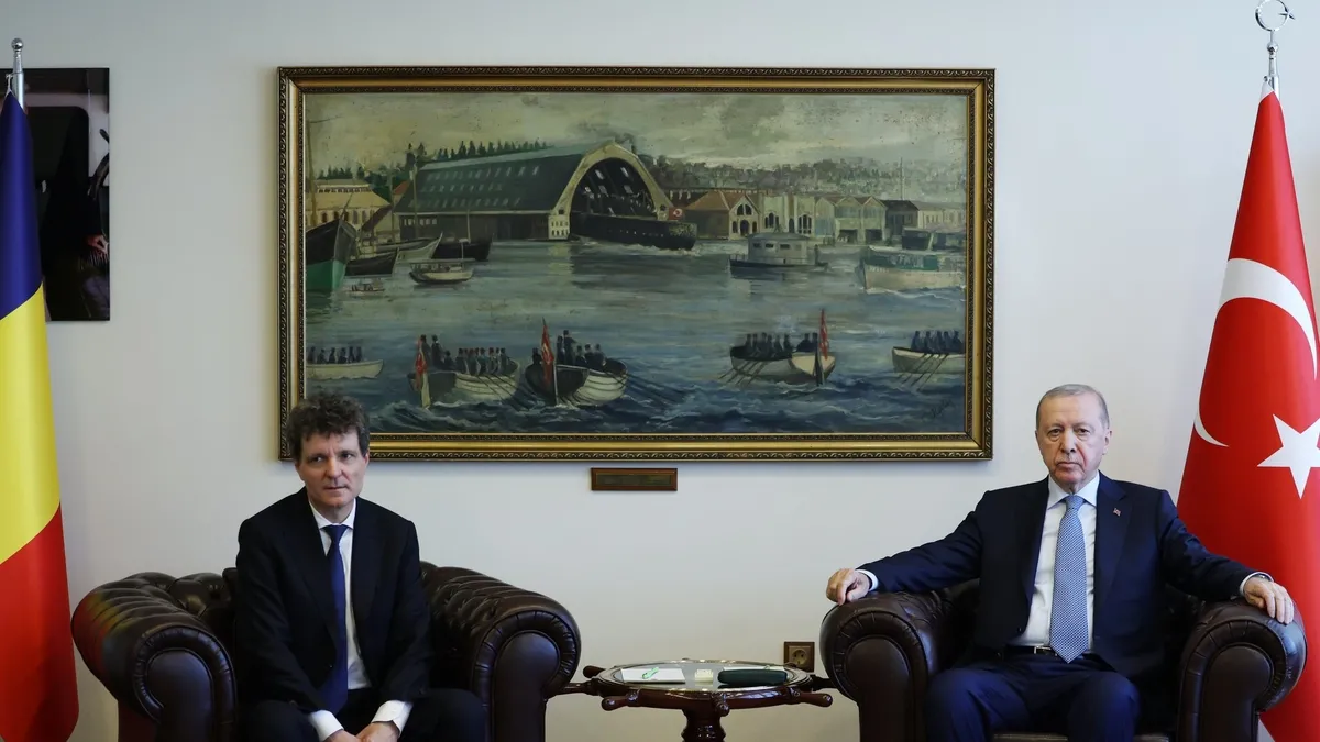 Başkan Erdoğan Romanya Cumhurbaşkanı Dan ile görüştü