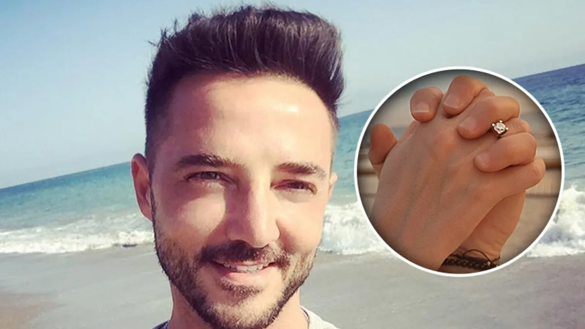 2 çocuk babası Gökhan Özen resmen nişanlandı