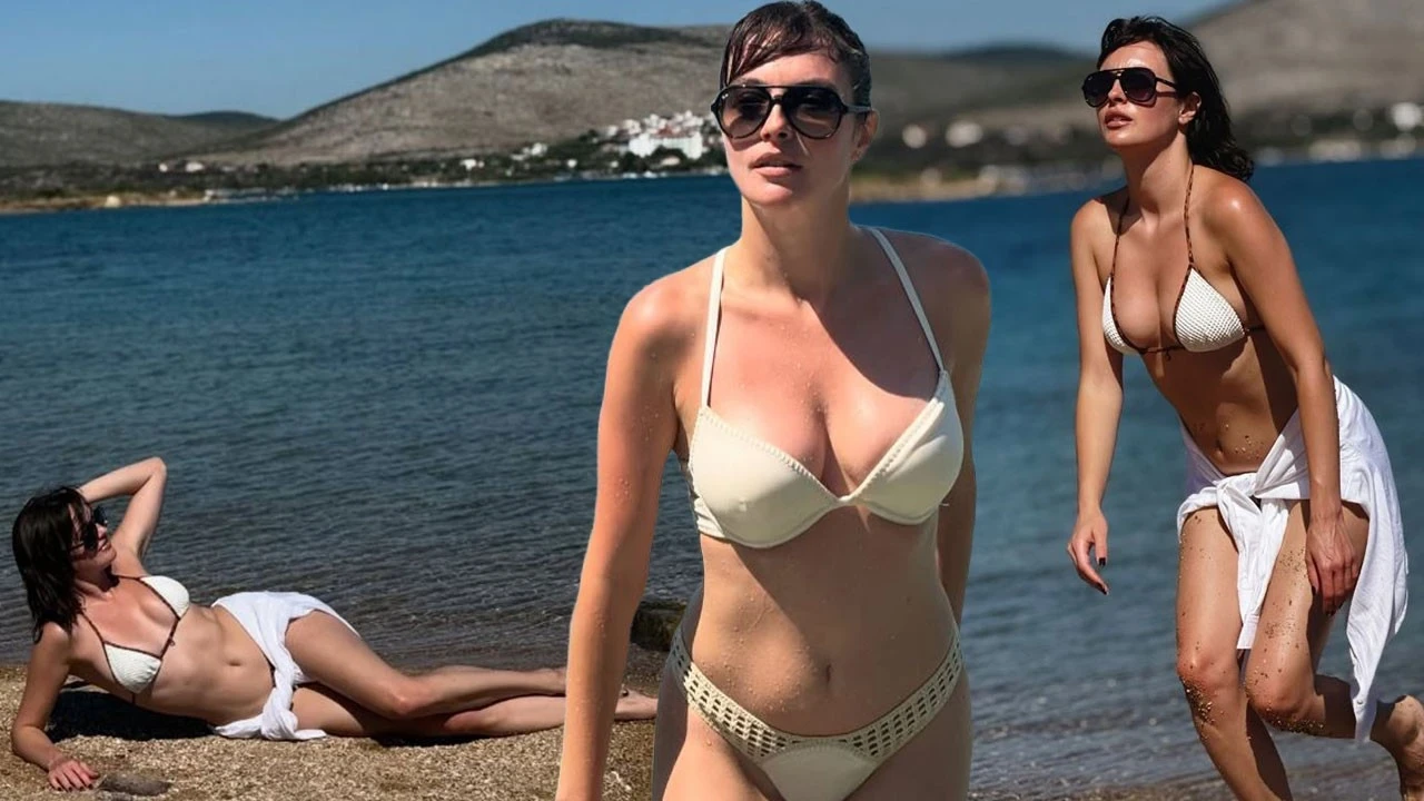 Melis Sezen'den nefes kesen tatil paylaşımı! Bikinili pozlarıyla sosyal medyayı kasıp kavurdu