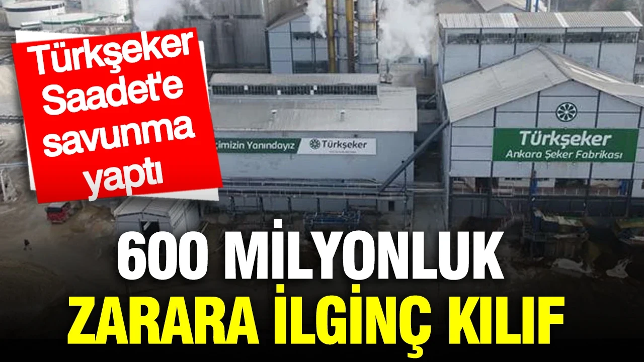 Türkşeker’den 600 milyonluk zarara ilginç kılıf: Zarar yok, kar ettik