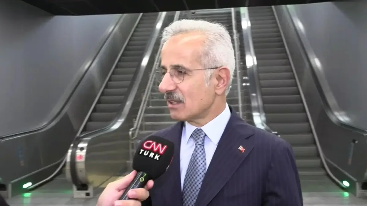 SON DAKİKA | Bakan Uraloğlu: Metro ağını örümcek ağı gibi örüyoruz