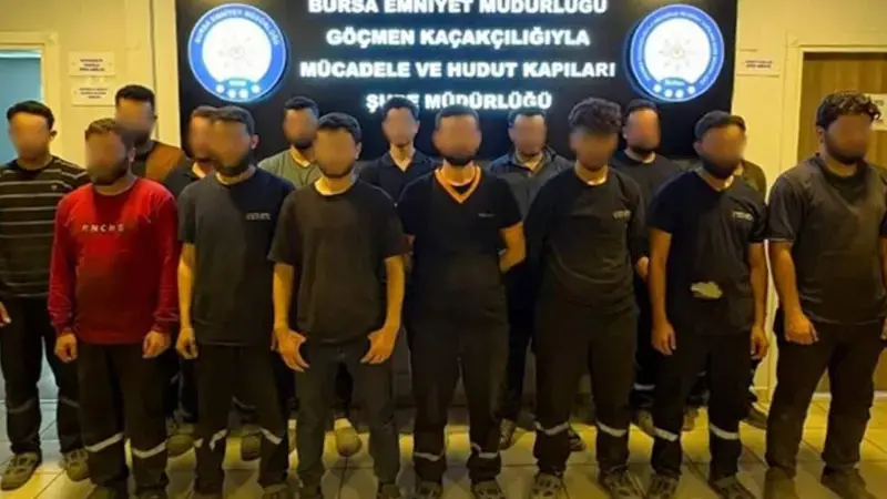 Kaçak göçmenlere yer temin edip, çalıştıran 2 şüpheliye gözaltı