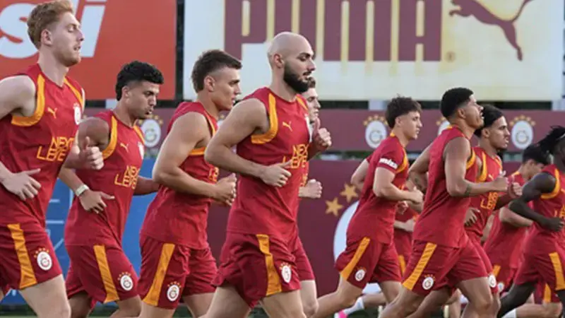 Galatasaray yeni sezonun ilk çalışmasını gerçekleştirdi