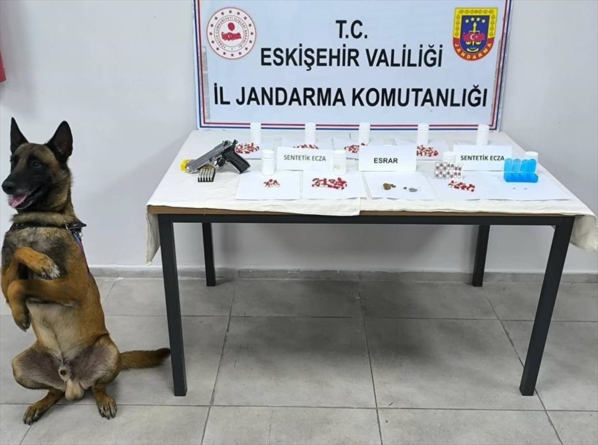 Eskişehir'de uyuşturucu operasyonunda 1 şüpheli tutuklandı