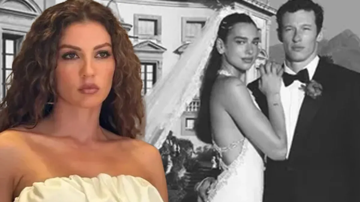 Dua Lipa evlendi, Burcu Özberk yılların bekarlığına sitem etti! O sözlerle kahkahaya boğdu...