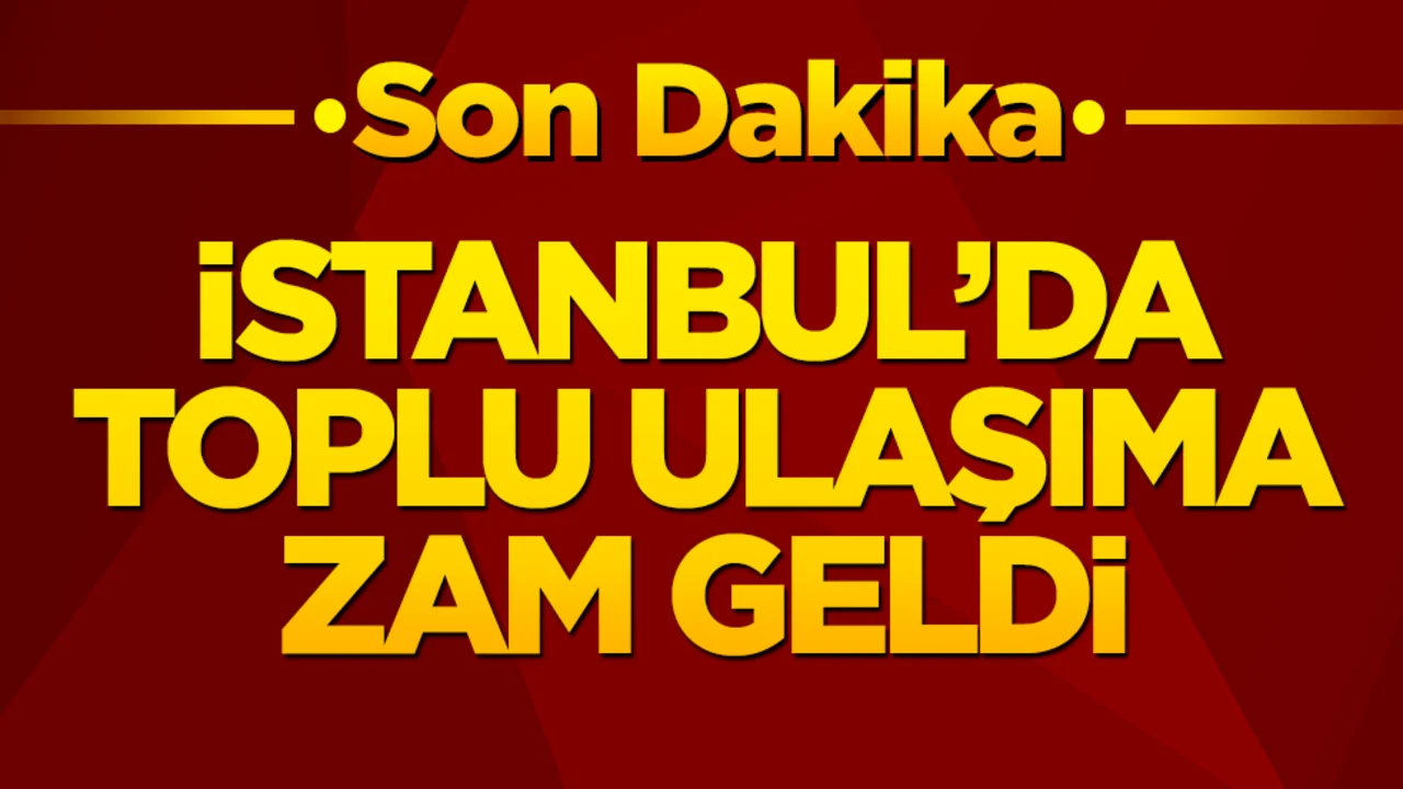 CHP'li İBB'den İstanbulluya toplu ulaşım darbesi! İndirim vaat eden Ekrem İmamoğlu idaresi fiyatlara bir kez daha bindirdi!