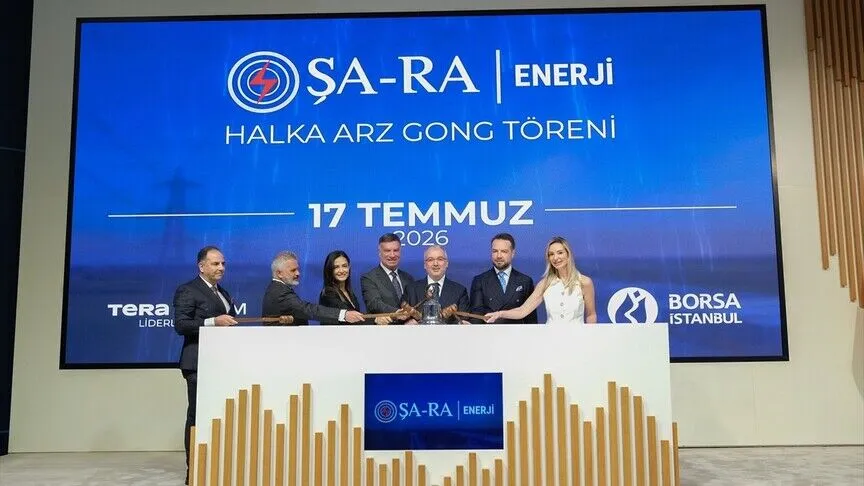 Borsa İstanbul'da gong Şa-Ra Enerji İnşaat Ticaret ve Sanayi AŞ için çaldı