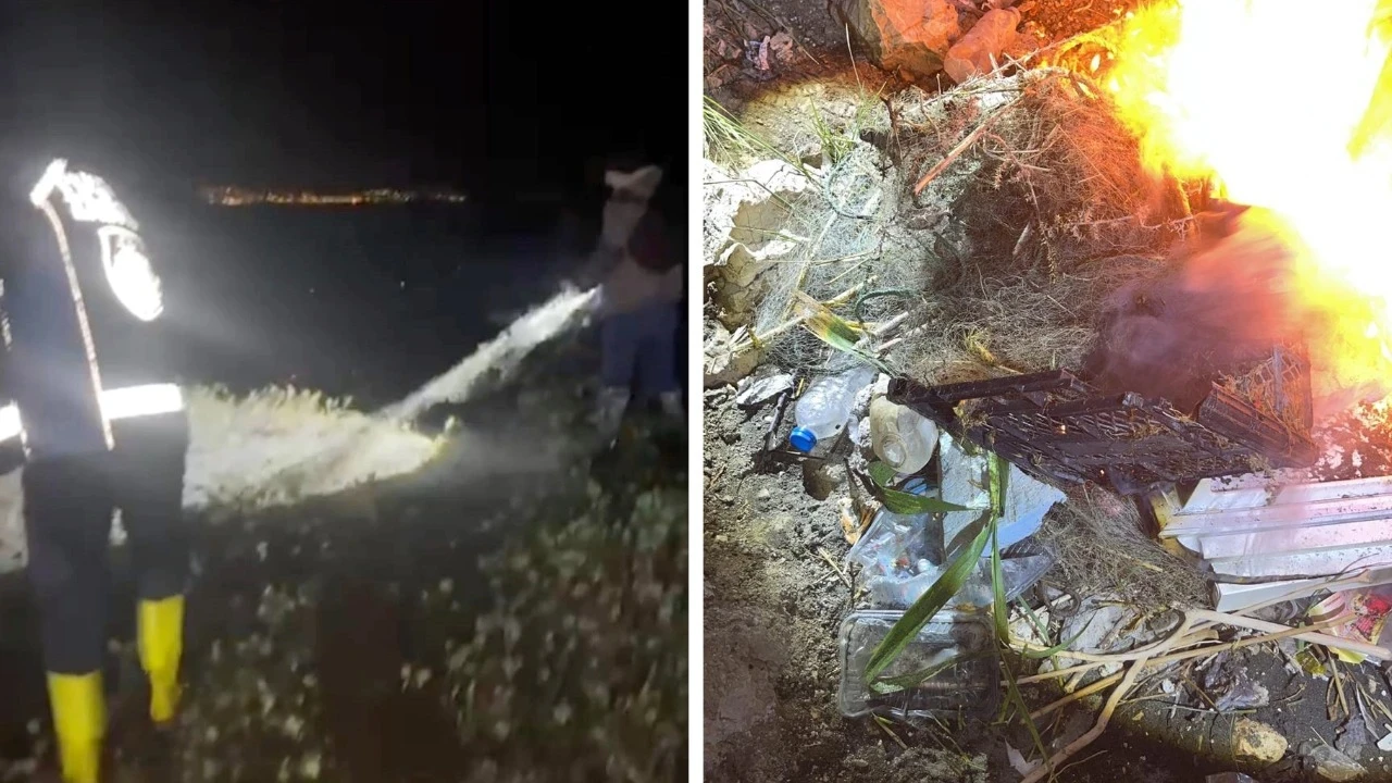 Van Gölü'nde inci kefali operasyonu: 400 kilo balık kurtarıldı