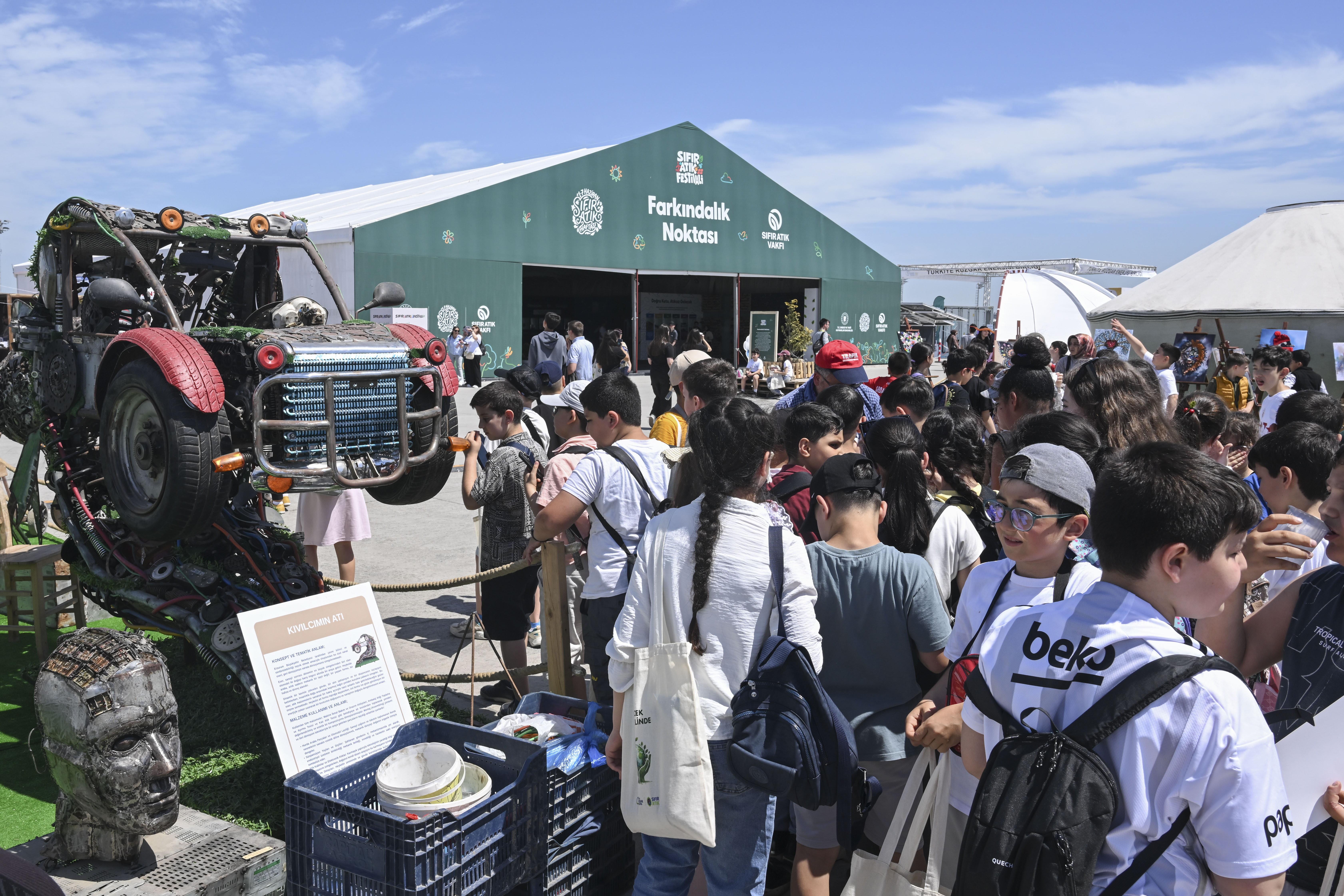Sıfır Atık Festivali'ne İstanbullulardan yoğun ilgi