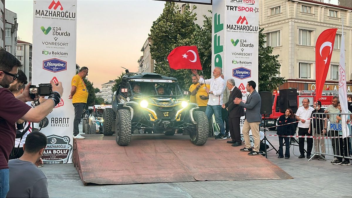Mahzaroğlu Baja Şampiyonası Bolu'da start aldı