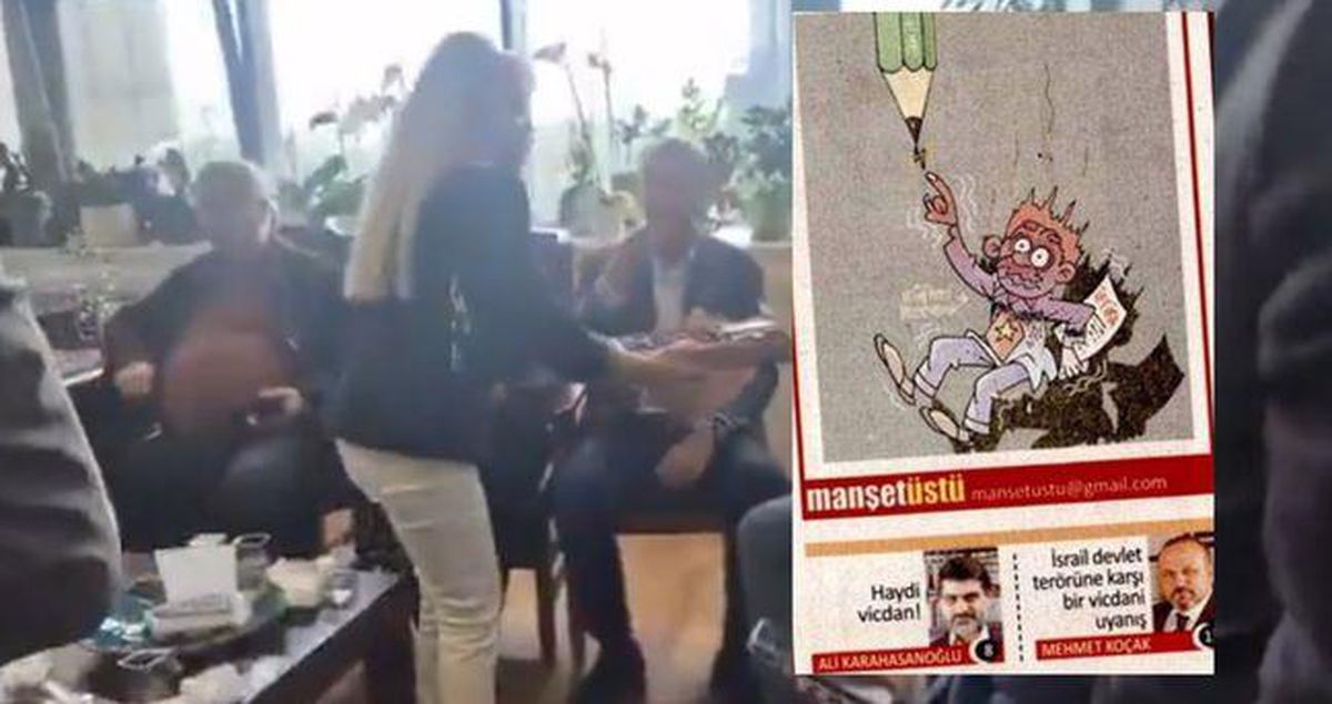 Ferdi Zeyrek çarpıldı karikatürü olayı nedir? Ferdi Zeyrek karikatür çizen kadın kim?
