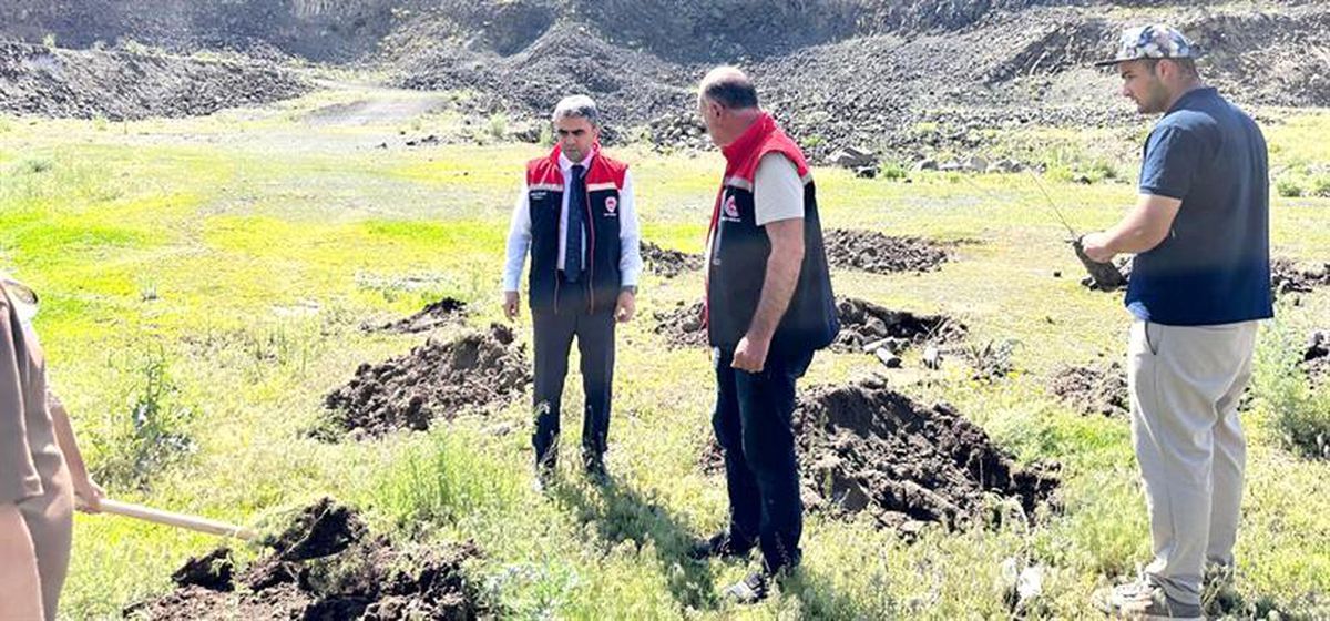 Palandöken'de 2 bin 500 rakımda yeşil kalkan