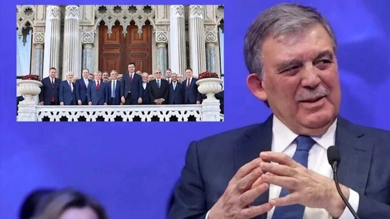 Abdullah Gül, 4 genel başkanla poz verdi! Siyasi dönüş mü geliyor?