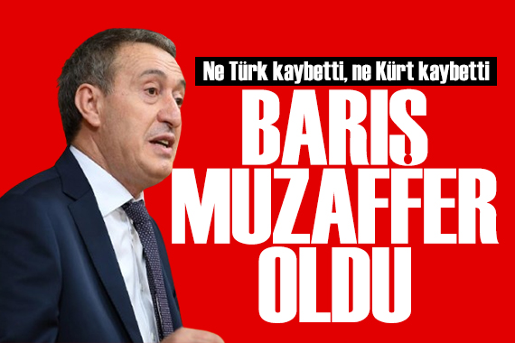 Tuncer Bakırhan'dan Terörsüz Türkiye mesajı: 86 milyon kazandı