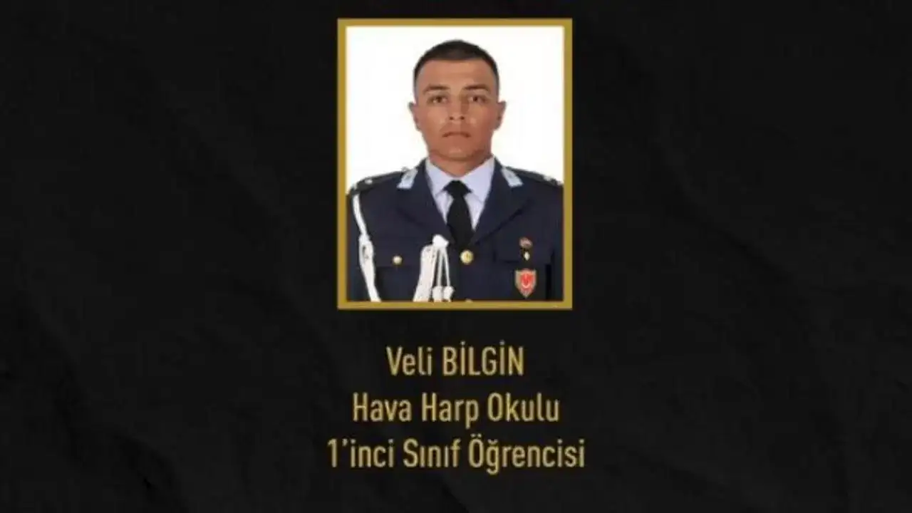 Hava Harp Okulu'nda acı kayıp: Harbiyeli Veli Bilgin şehit oldu
