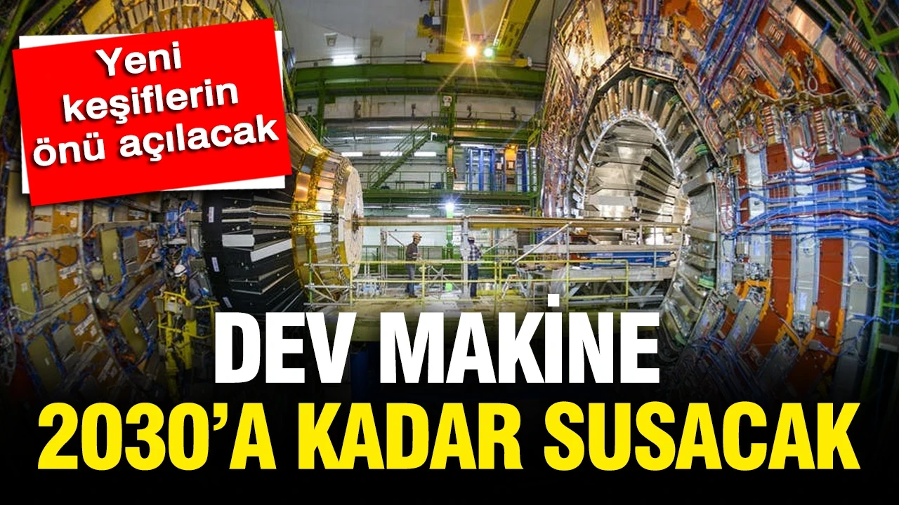 Dev makine 2030'a kadar susacak