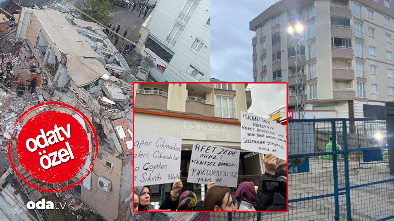 Gebze’de çöken apartman... Komşu bina sakinleri isyan etti: Yeni ve sağlam evimiz neden yıkılıyor