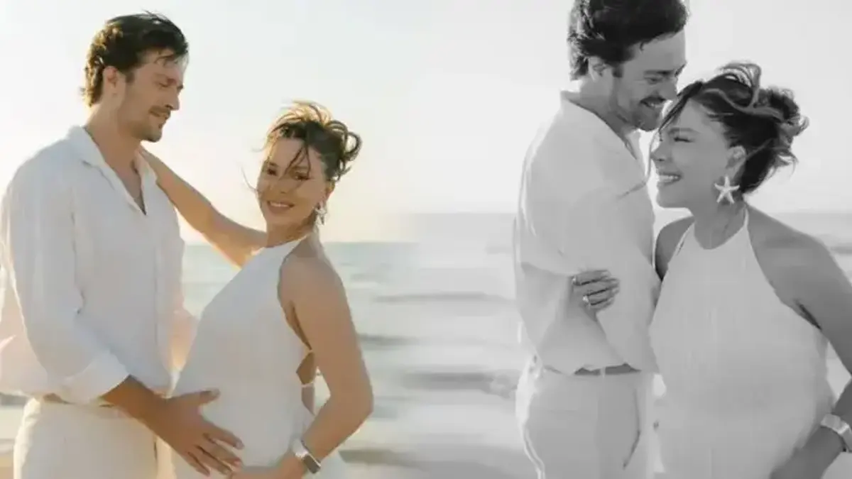 Feyyaz Şerifoğlu ve Merve Dinçkol’un bebekleri dünyaya geldi