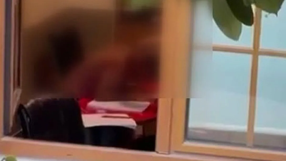 Büyükçekmece'deki rehabilitasyon merkezinde dehşet! Baba pencereden böyle yakaladı