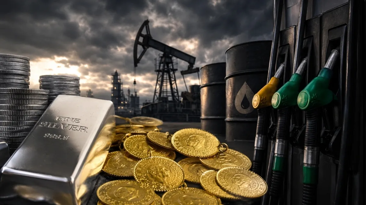 Jeopolitik sakinleşme ve faiz beklentileri altın ile petrolü haftalık bazda eritti