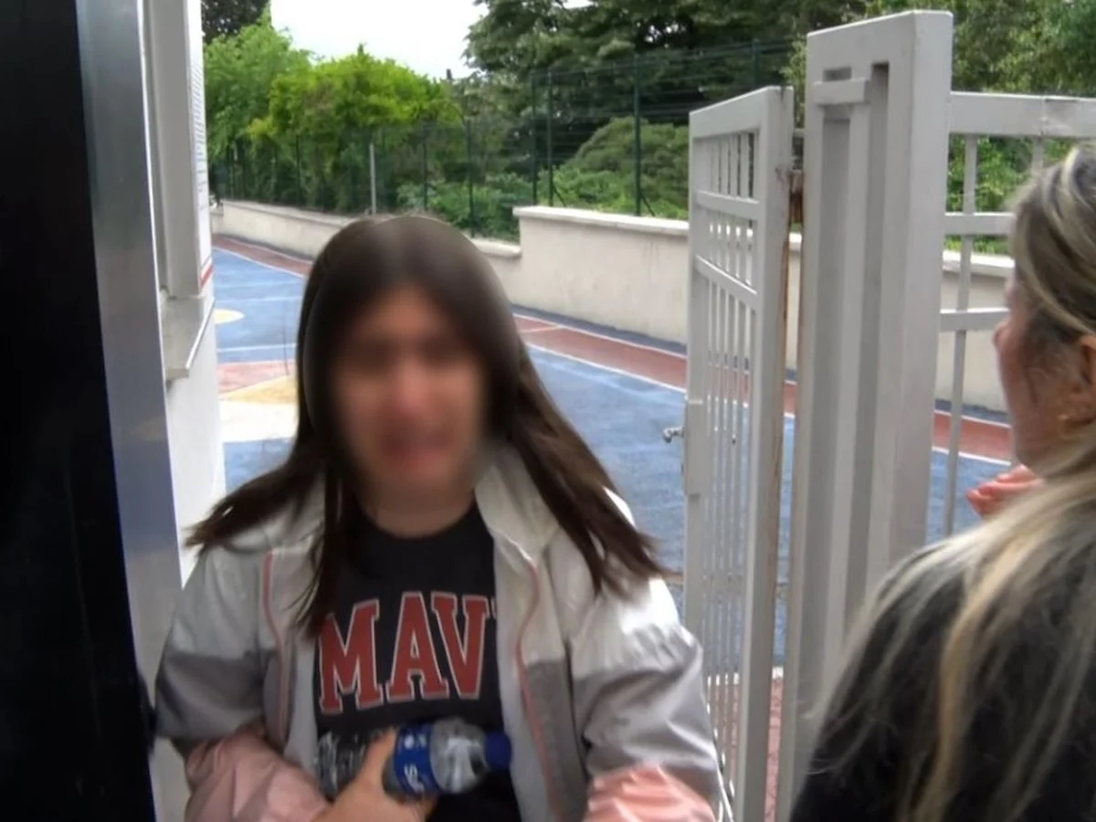 Şişli'de sınav heyecanı: Okulu karıştıran öğrenci gözyaşlarına boğuldu