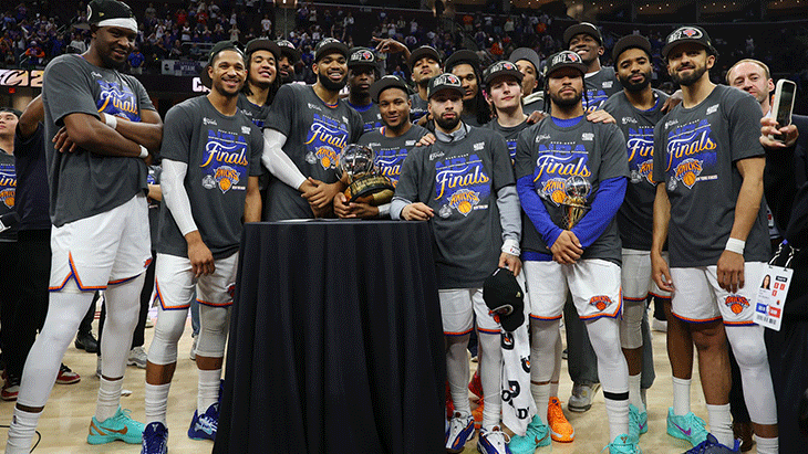 NBA'de New York Knicks, 27 yıl sonra finale yükseldi