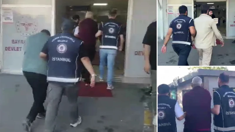 İstanbul merkezli 'sahte belgelerle ikamet izni' operasyonu: 64 şüpheli yakalandı