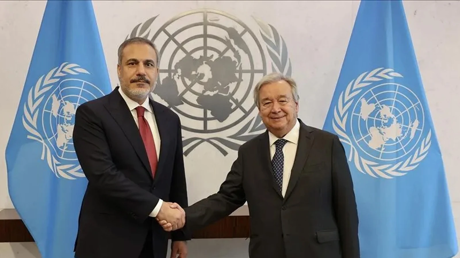 Dışişleri Bakanı Fidan, BM Genel Sekreteri Guterres ile görüştü