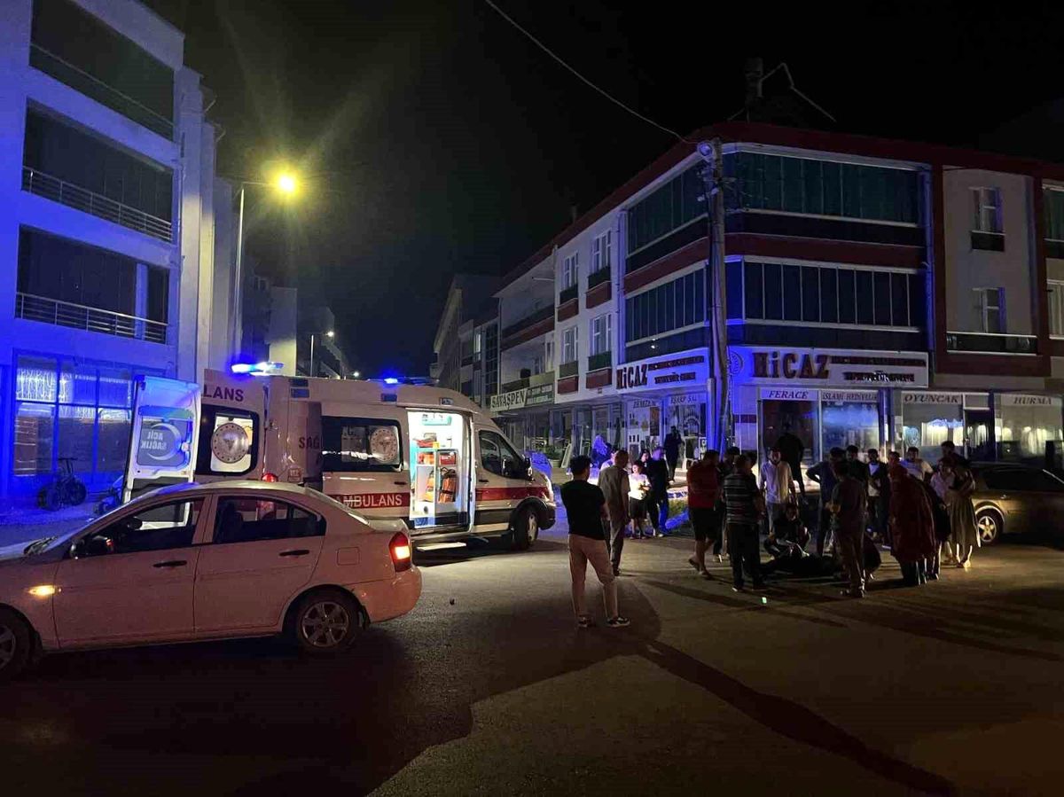 Karapınar'da motosiklet ile otomobil çarpıştı: 1 yaralı