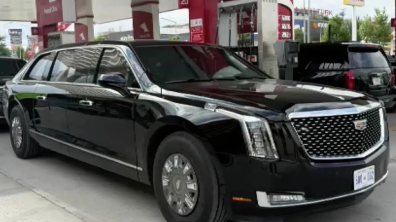 Trump'ın "canavar" lakaplı Cadillac'ı Ankara'da