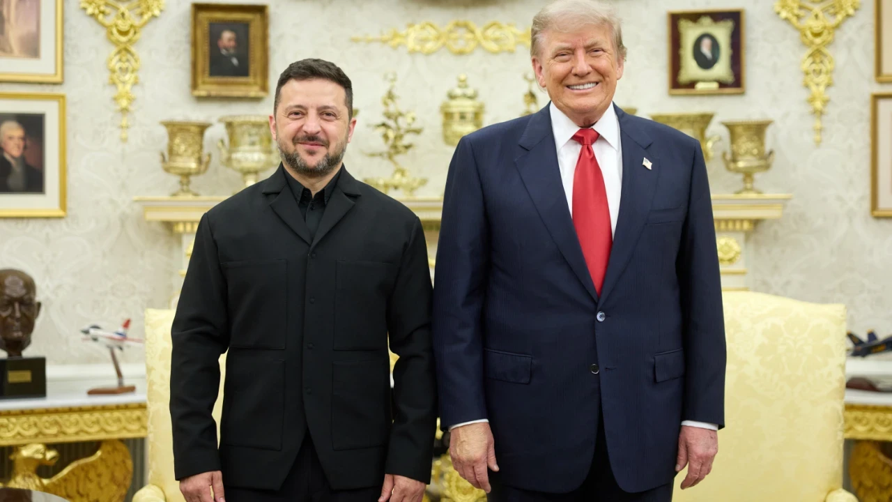 Trump, Zelenskiy ile Beyaz Saray'da görüştü
