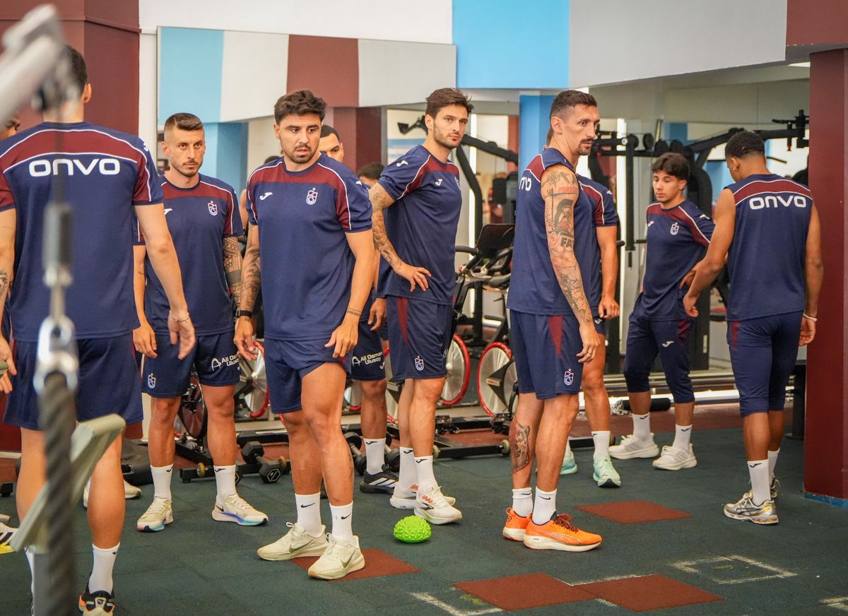Trabzonspor'da sabah mesaisi