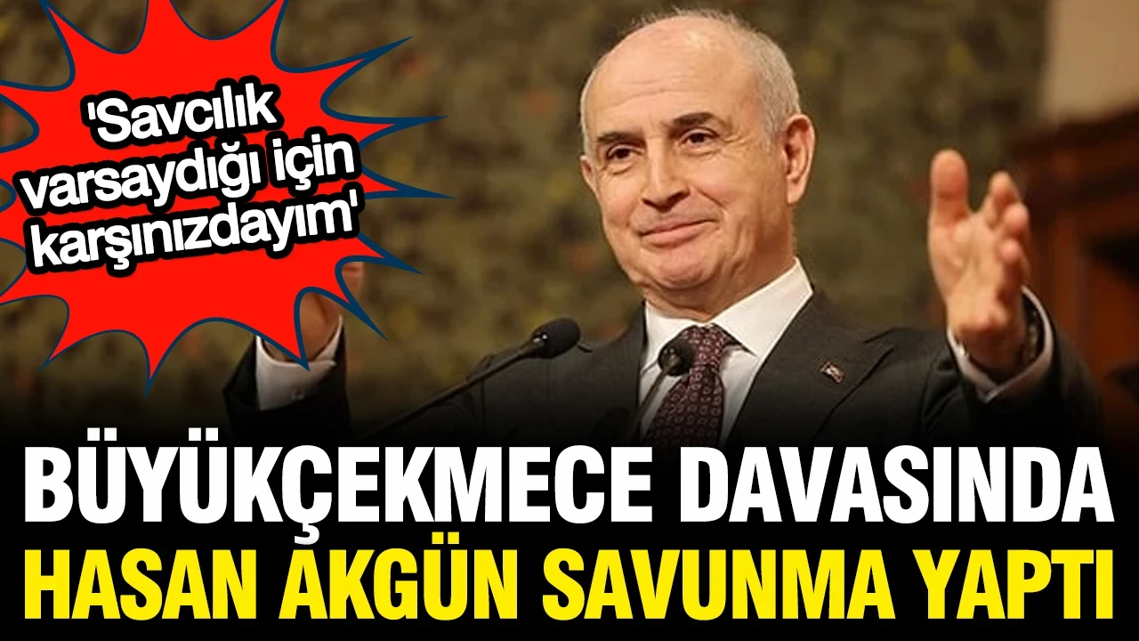 Büyükçekmece Belediye Başkanı Hasan :Akgün: Savcılık varsaydığı için buradayım