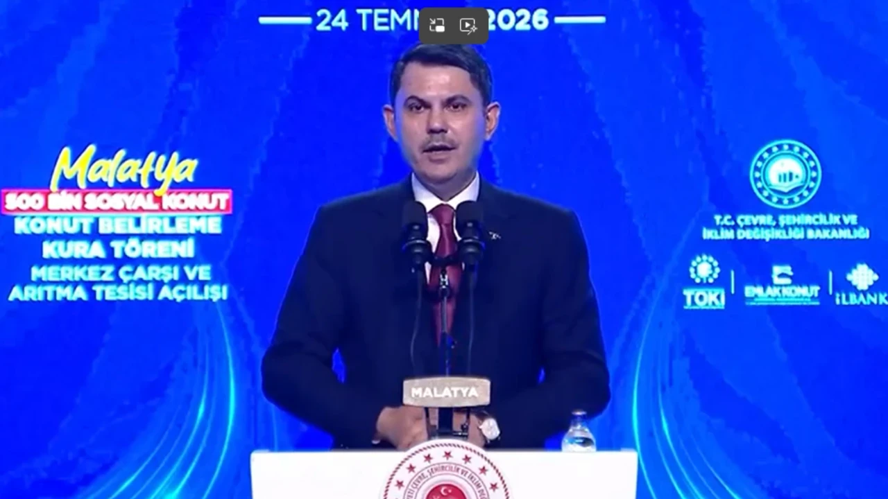 Bakan Murat Kurum'dan 'Ahbap' açıklaması: "Milletin Asıl Güvencesi Güçlü Devlettir"