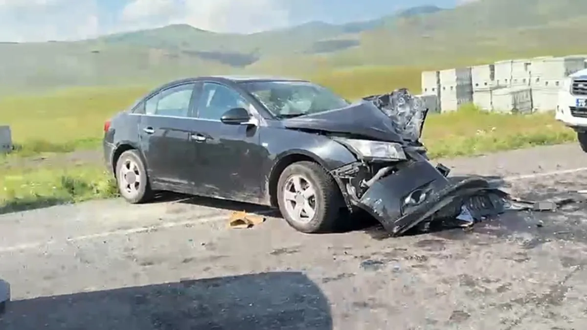 Ardahan’da trafik kazası: 7 kişi yaralandı!