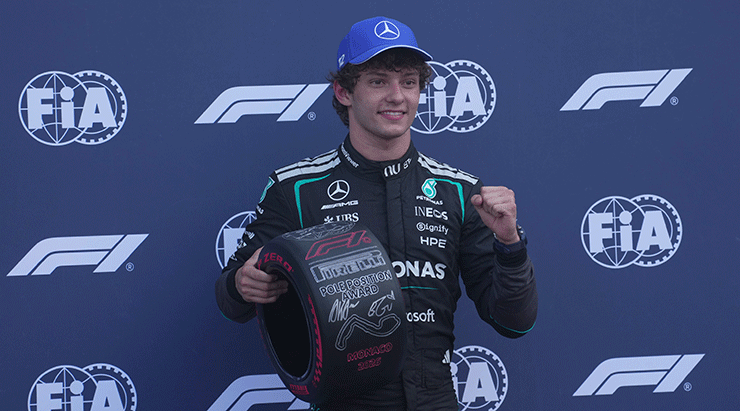 Formula 1 Monako yarışı öncesi pole pozisyonu Antonelli'nin!